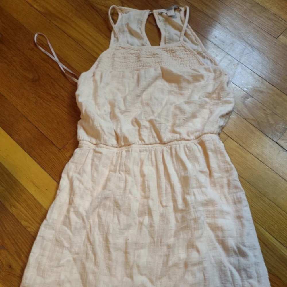 Women's peach sundress